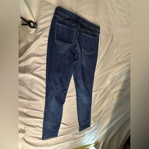 Old Navy Rockstar High Rise Super Skinny Jeans 18 Blue Stretch